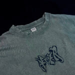 تیشرت گرفیتی سبز سنگشور