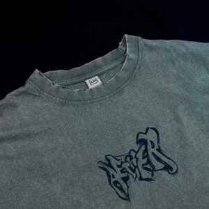 تیشرت گرفیتی سبز سنگشور